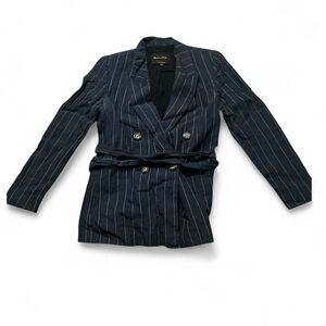 Massimo Dutti Pinstripe Blazer